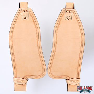 Hilason Leather Saddle Replacement Fender Pair Hobble Strap